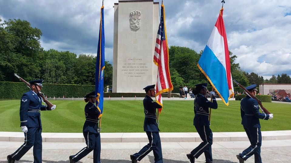 Memorial Day at the Luxembourg American Cemetery 🇱🇺